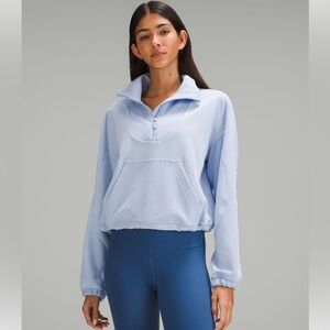 Lululemon Brushed Softstreme Ribbed Half Zip
